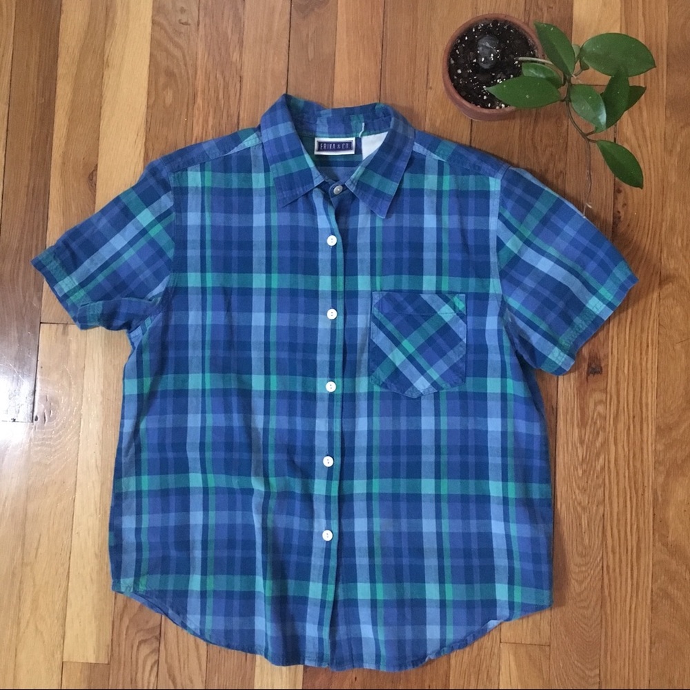 Plaid Button Up